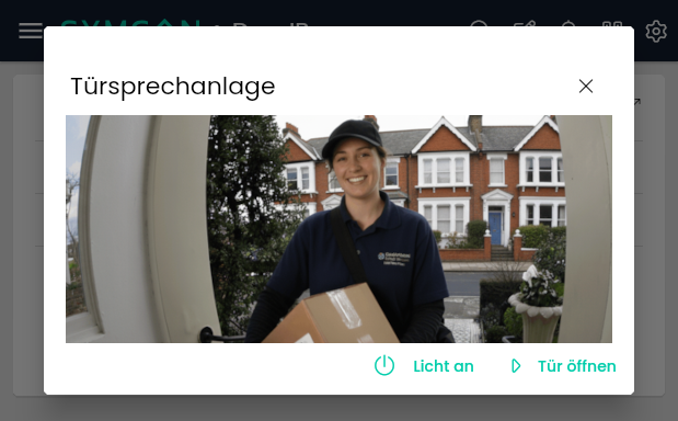 Die Sprache der Visualisierung kann nach Belieben verändert werden
