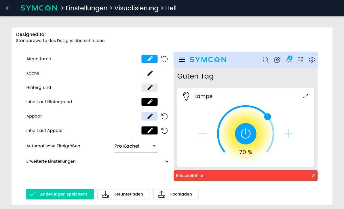 Design editor