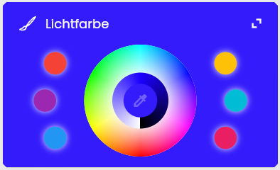 Farbauswahl als Kachel