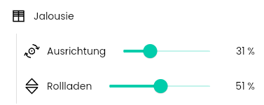 Rollladen in Liste