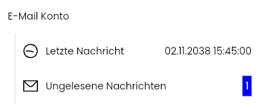 Mitteilungen in Liste