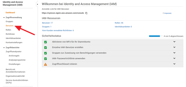 Aws iam user