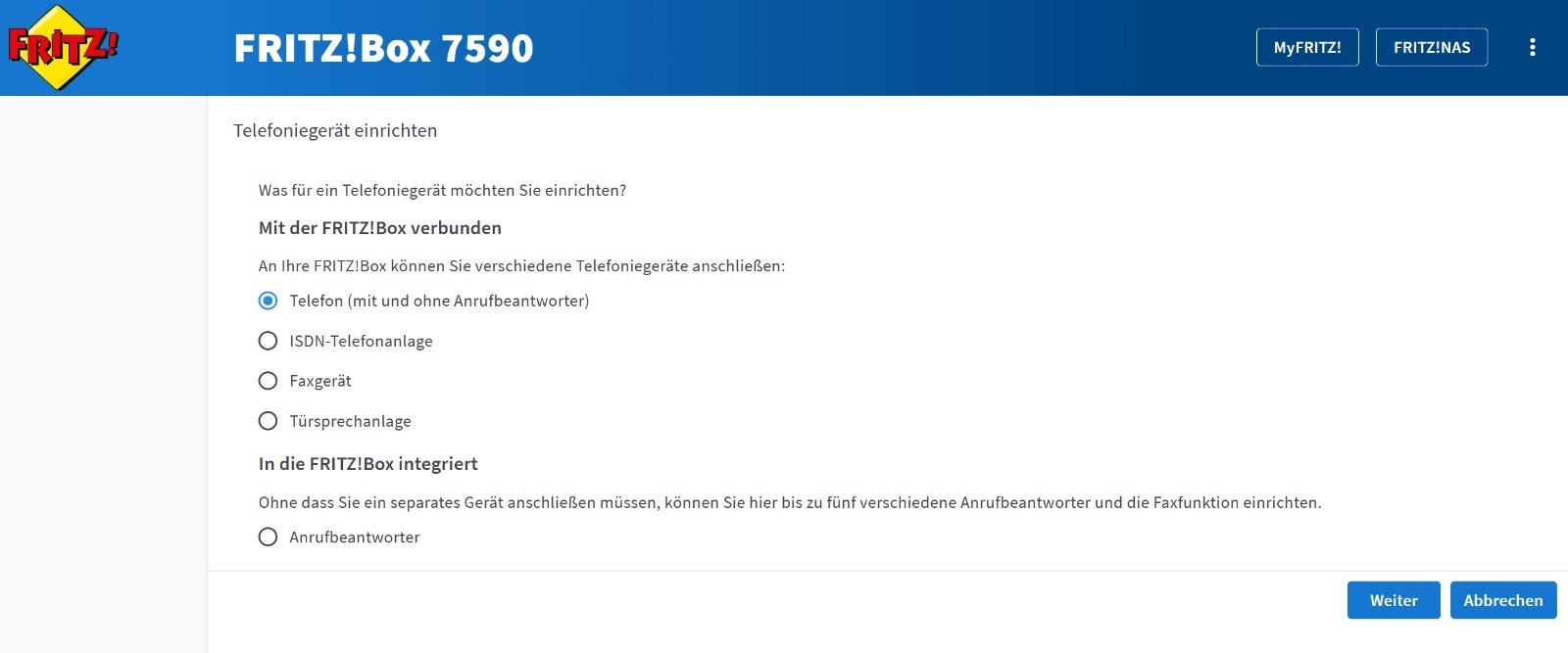 Fritz add step 2
